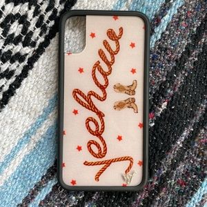 Wildflower Yeehaw IPhone XS case